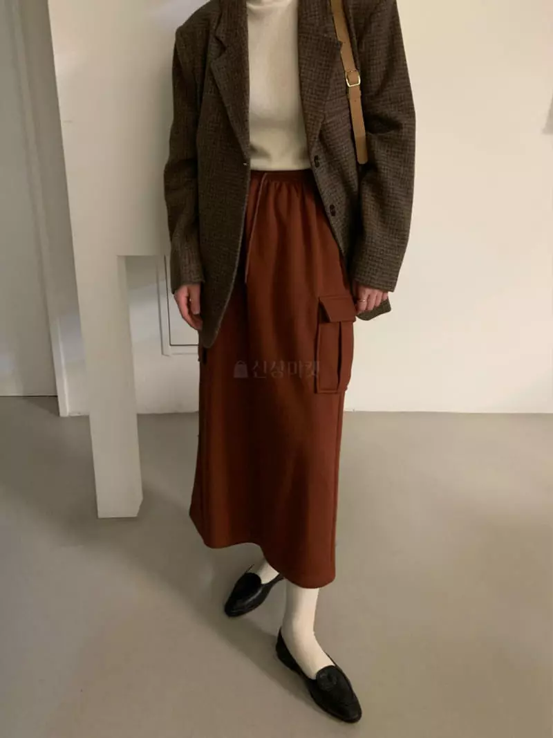Lake Side - Korean Women Fashion - #thelittlethings - Gunbbang Skirt - 6