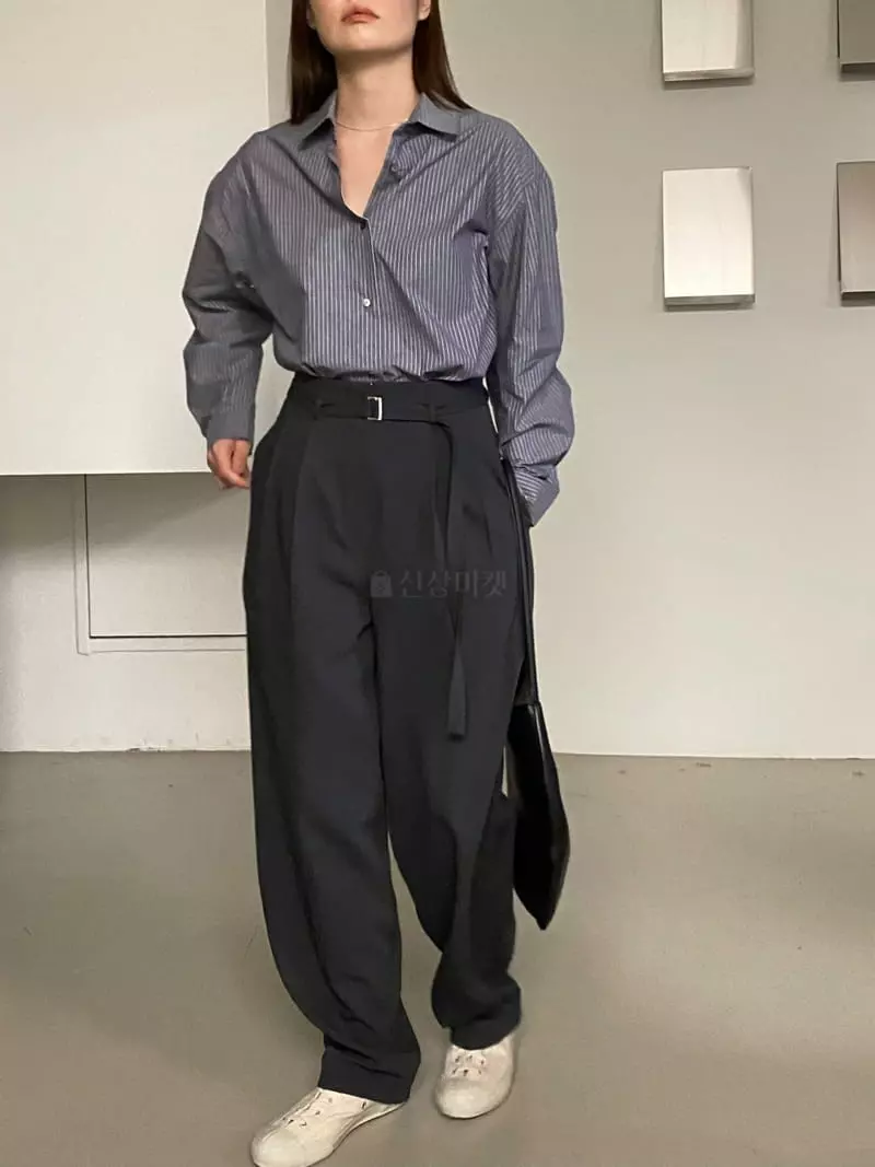 Lake Side - Korean Women Fashion - #vintageinspired - Hamillton Shirt - 2