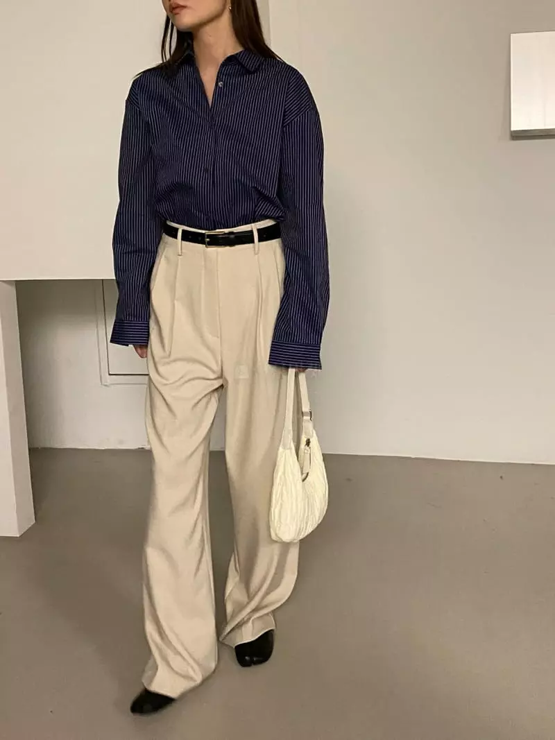 Lake Side - Korean Women Fashion - #vintagekidsstyle - Hamillton Shirt - 3