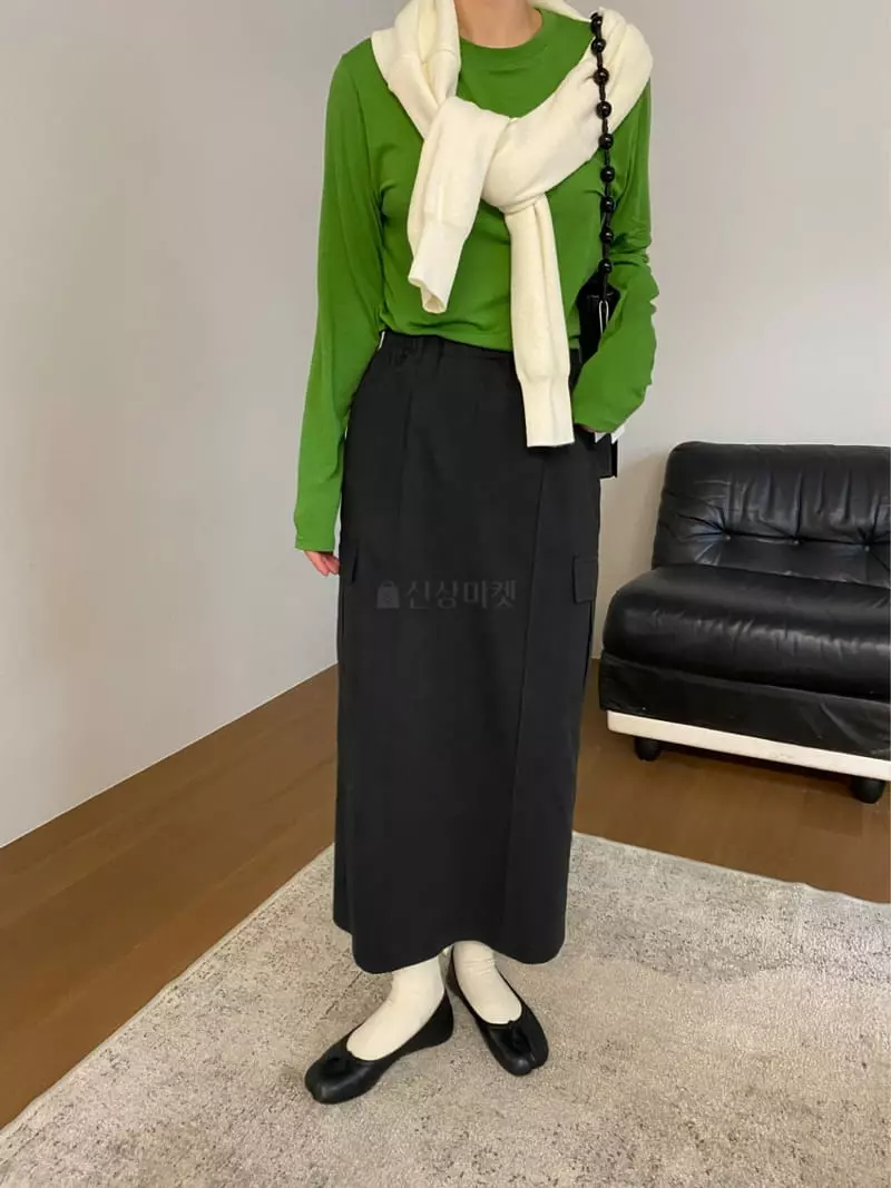Lake Side - Korean Women Fashion - #womensfashion - Cargo Banding Skirt - 12
