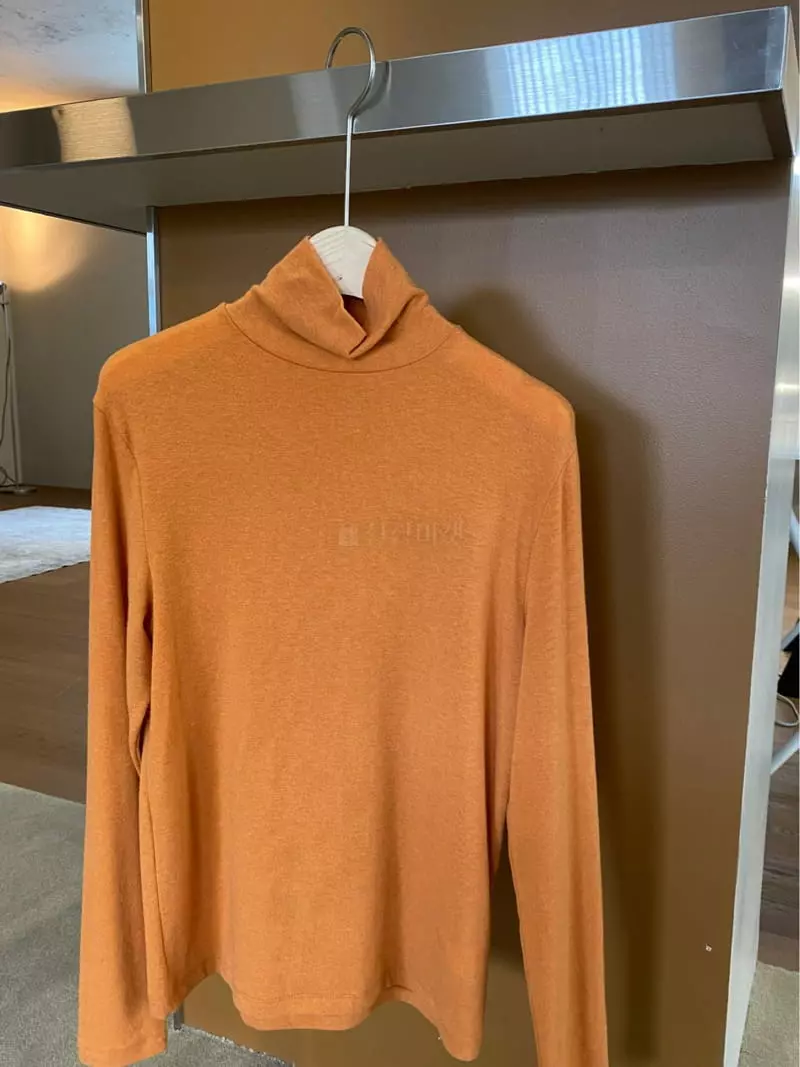 Lake Side - Korean Women Fashion - #momslook - Sof Turtleneck Tee - 4