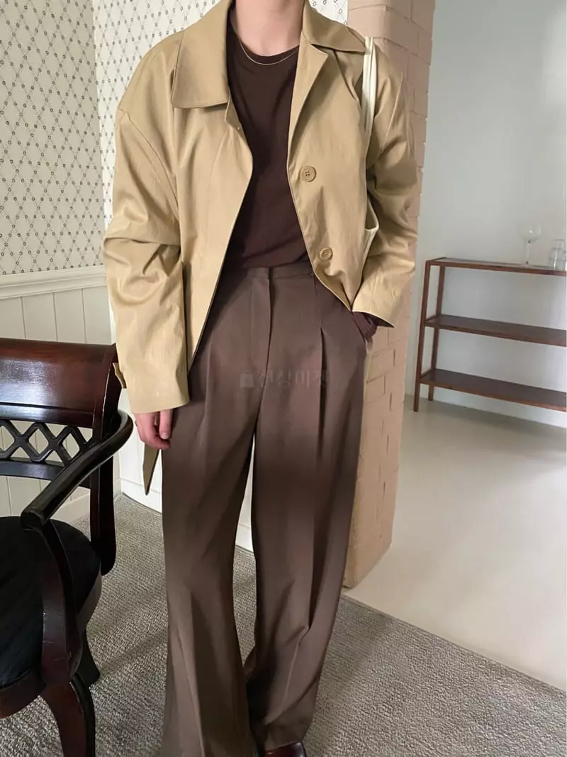 Lake Side - Korean Women Fashion - #womensfashion - Sand Jacket