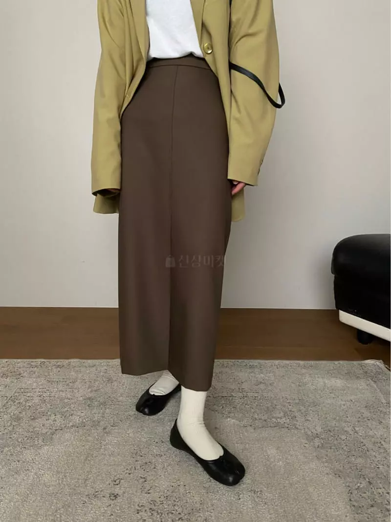Lake Side - Korean Women Fashion - #momslook - Maxy Skirt - 4