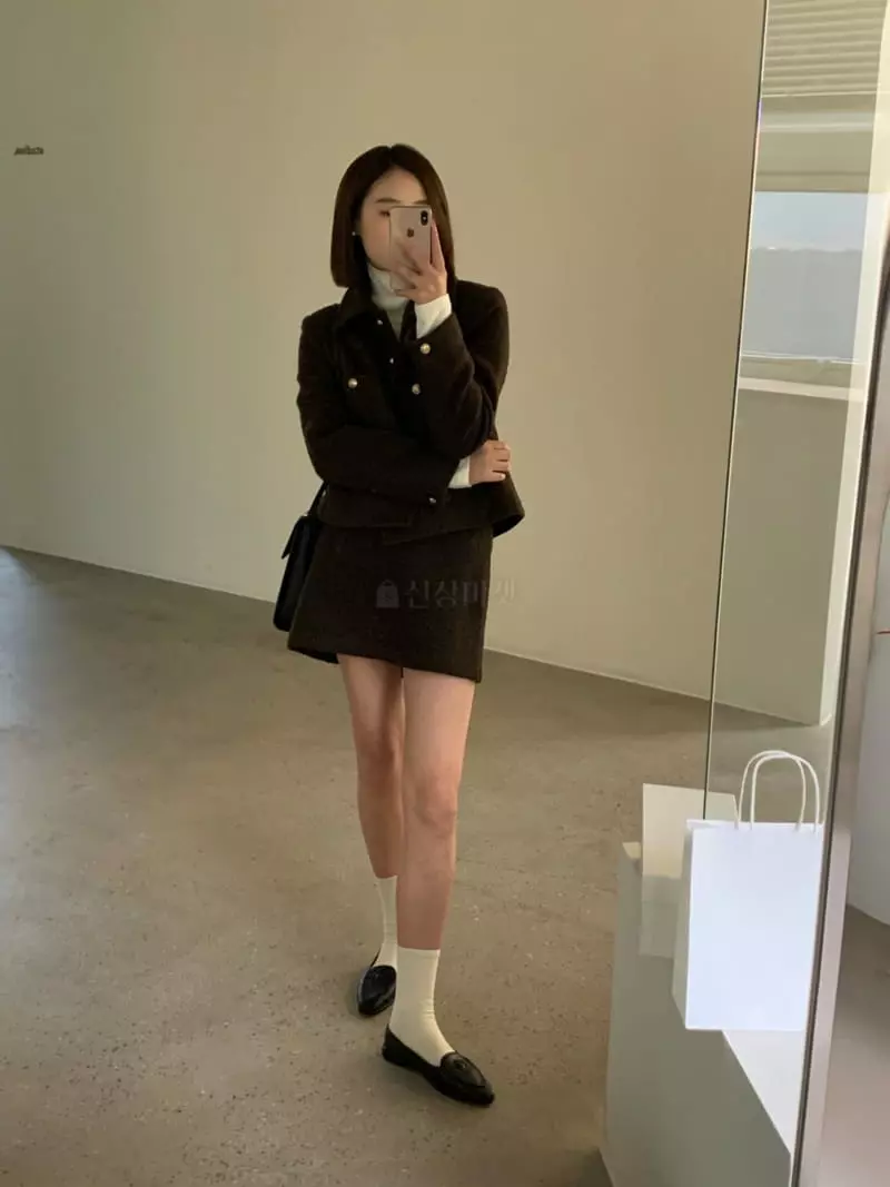 Lake Side - Korean Women Fashion - #womensfashion - Royal Alpaca Skirt - 7