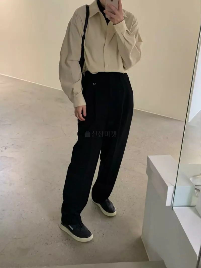 Lake Side - Korean Women Fashion - #womensfashion - Gold Ring Pants - 9