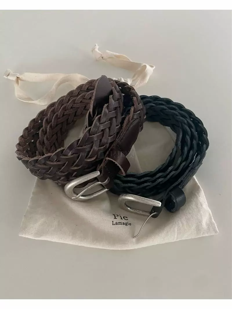 Lamagie Pie - Korean Women Fashion - #momslook - Italy Wave Belt - 2