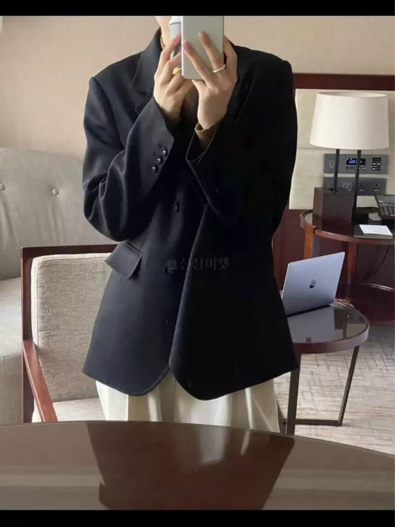Lamagie Pie - Korean Women Fashion - #momslook - Swan Hoshi Jacket - 5