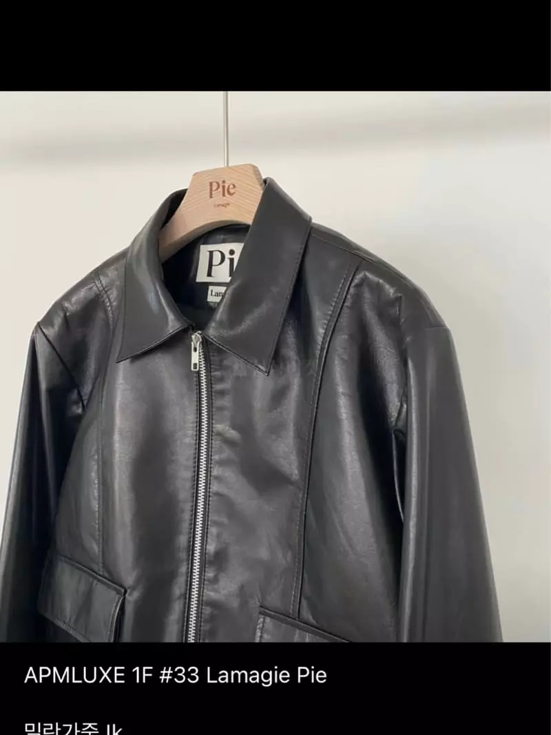 Lamagie Pie - Korean Women Fashion - #momslook - Millan Leather Jacket - 6