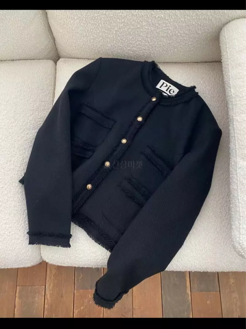 Lamagie Pie - Korean Women Fashion - #thatsdarling - Honey Twid Jacket - 7