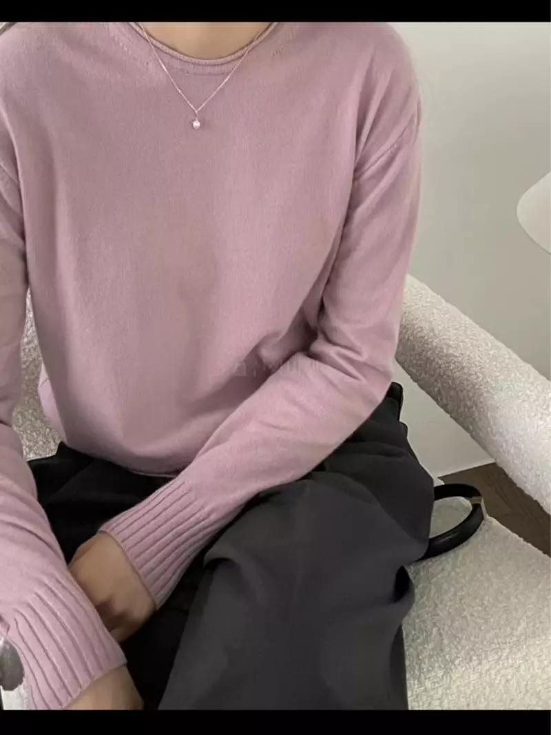 Lamagie Pie - Korean Women Fashion - #womensfashion - Cash Open Knit Tee - 3
