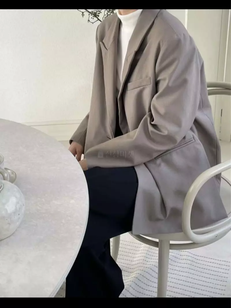 Lamagie Pie - Korean Women Fashion - #womensfashion - Slit Jacket
