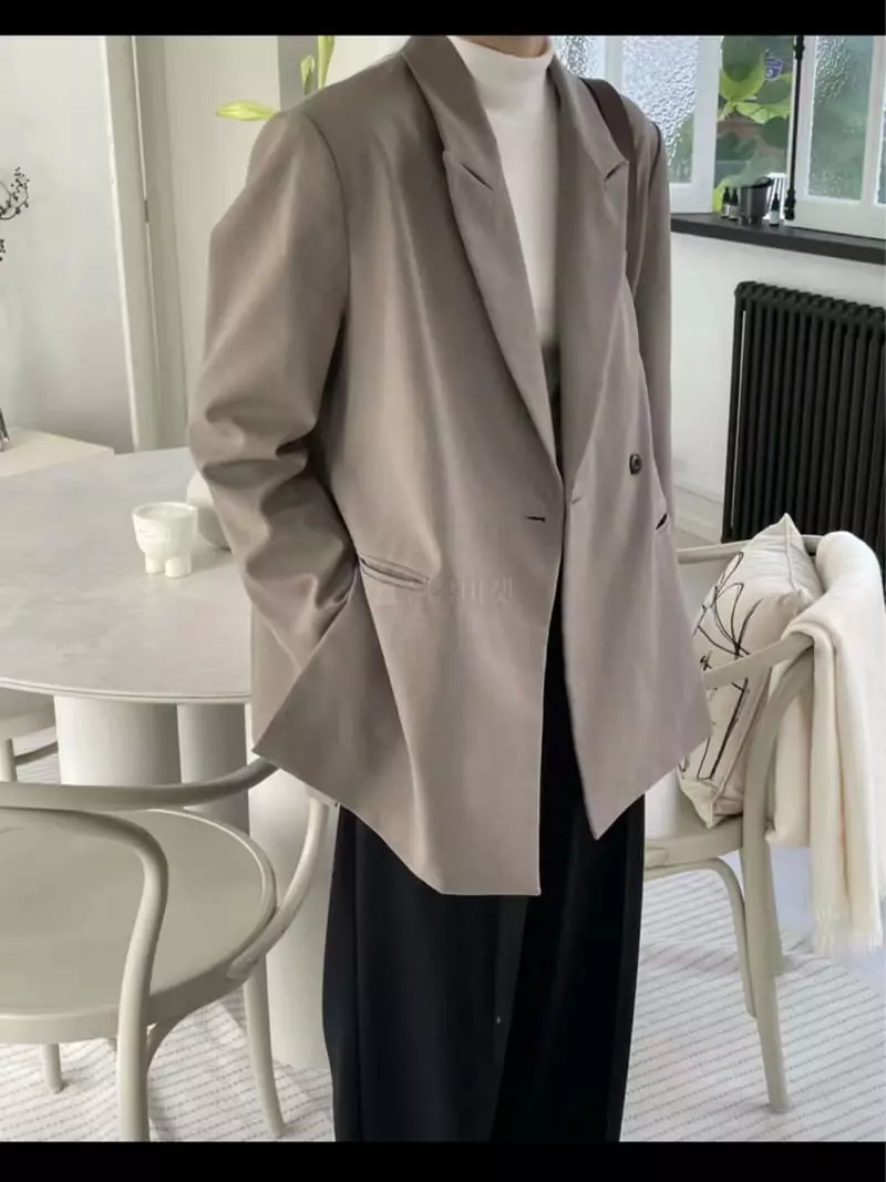 Lamagie Pie - Korean Women Fashion - #womensfashion - Slit Jacket - 5