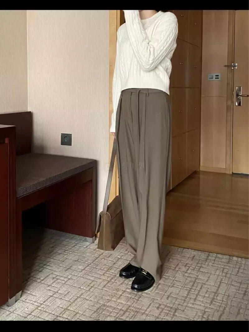 Lamagie Pie - Korean Women Fashion - #womensfashion - Belt Pants