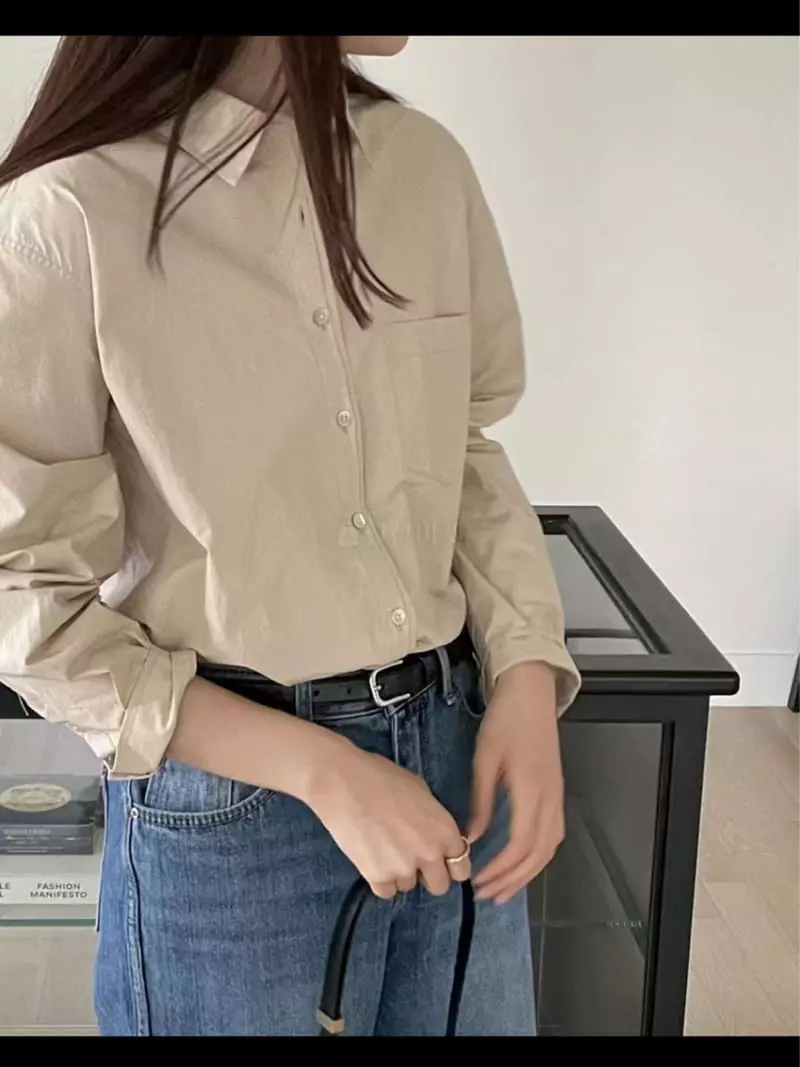 Lamagie Pie - Korean Women Fashion - #womensfashion - Autumn Shirt - 8