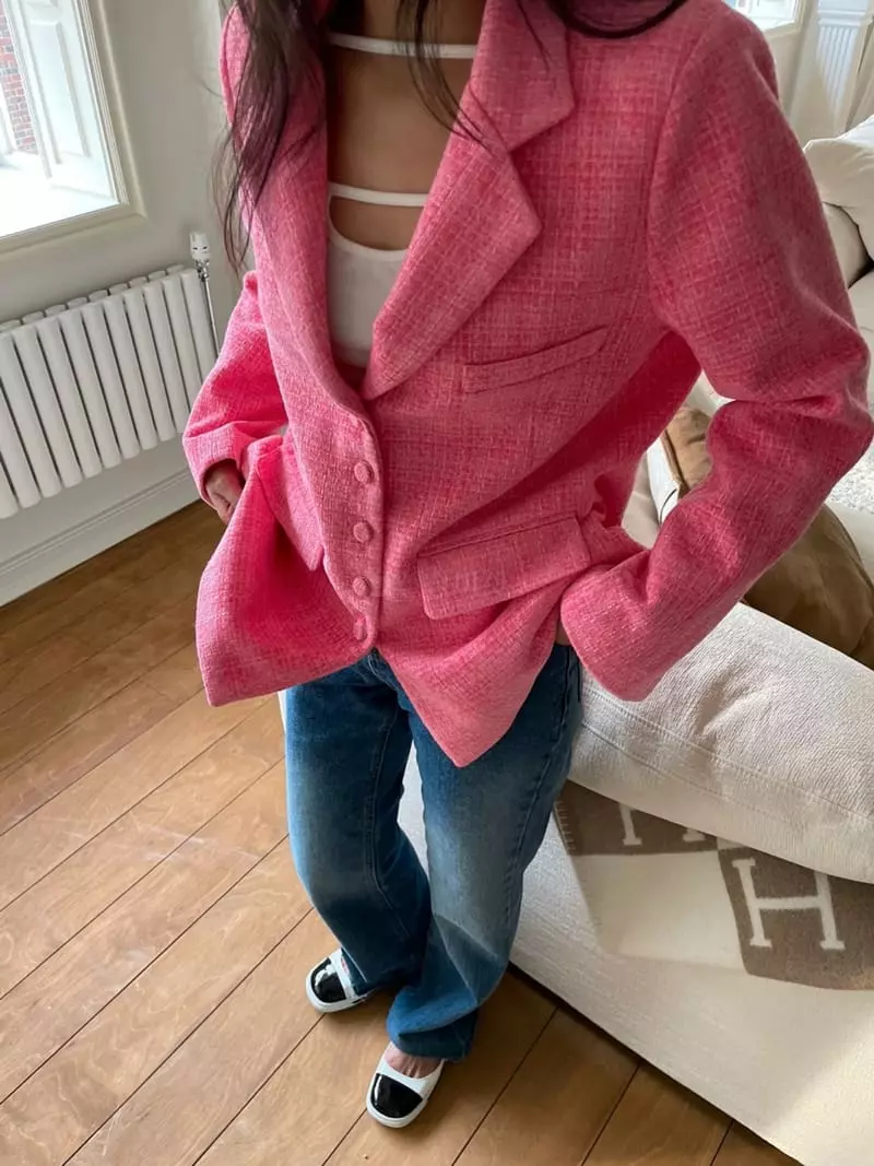 Lamp - Korean Women Fashion - #momslook - popping Jacket - 2