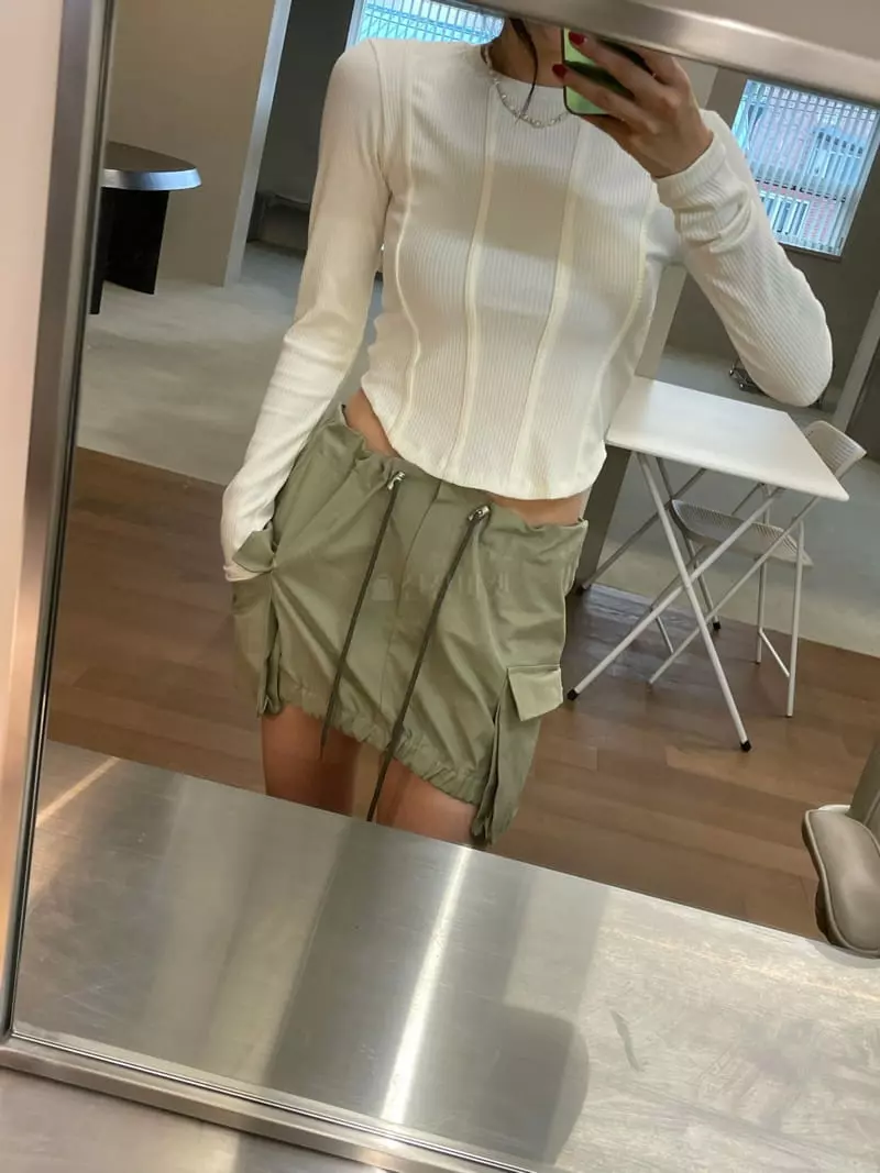 Lamp - Korean Women Fashion - #momslook - Poss Tee - 4