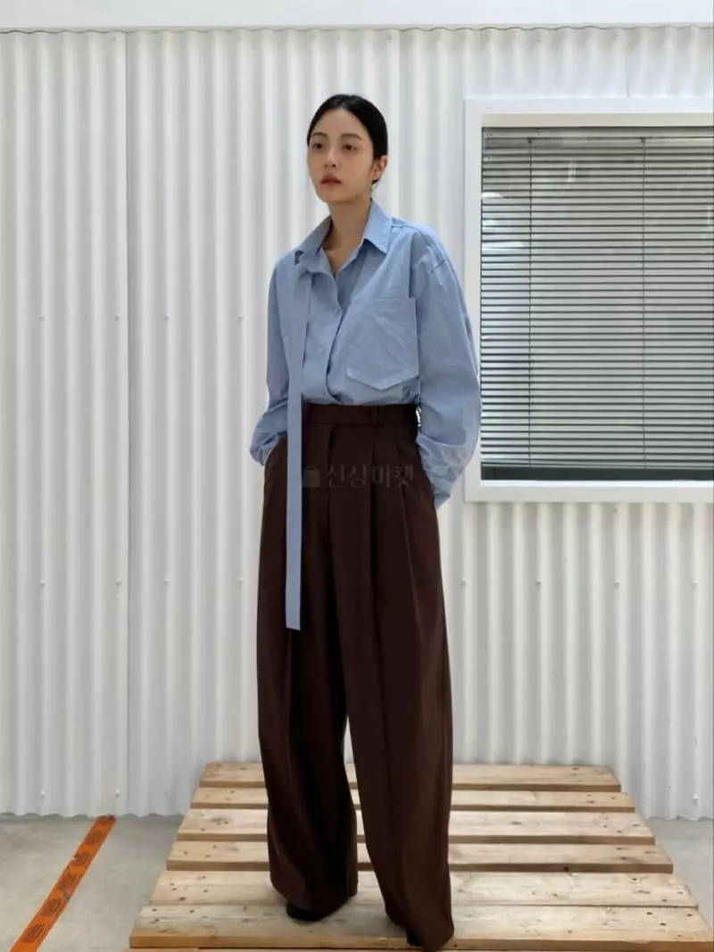 Le-Ppl - Korean Women Fashion - #momslook - Bolf Pants - 2