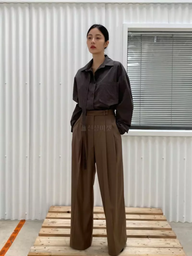 Le-Ppl - Korean Women Fashion - #momslook - Bolf Pants - 6