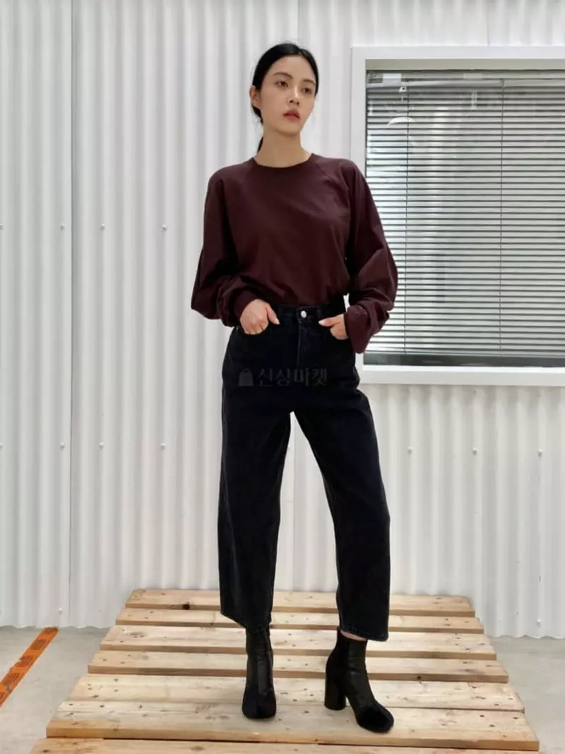 Le-Ppl - Korean Women Fashion - #womensfashion - Basic Jeans - 4