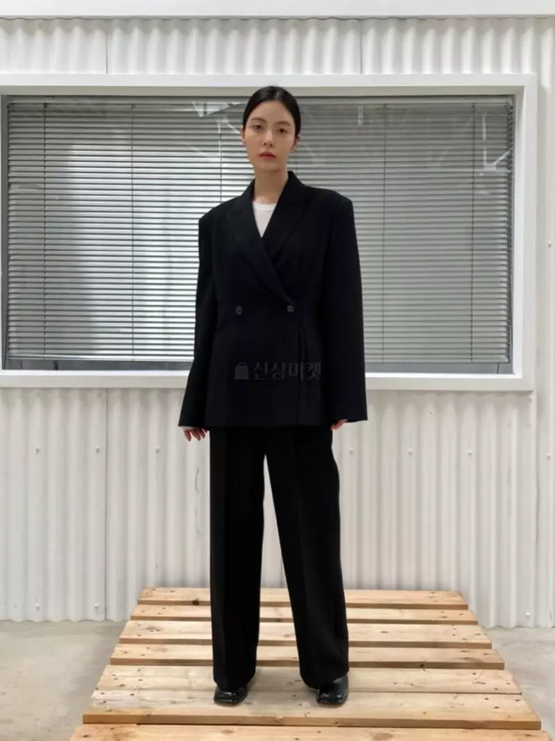 Le-Ppl - Korean Women Fashion - #womensfashion - Button Pants - 4