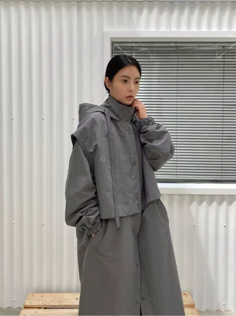 Le-Ppl - Korean Women Fashion - #momslook - Byeing Hoody Field Jacket - 10