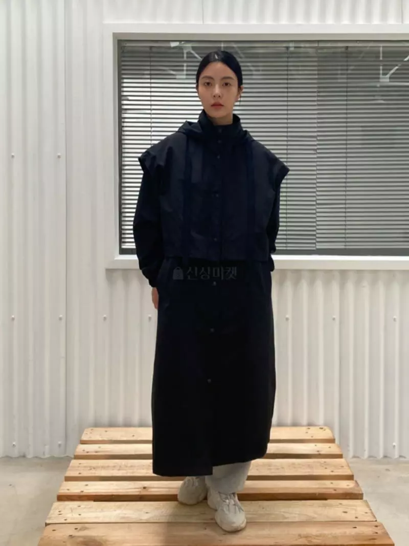 Le-Ppl - Korean Women Fashion - #momslook - Byeing Hoody Field Jacket - 6
