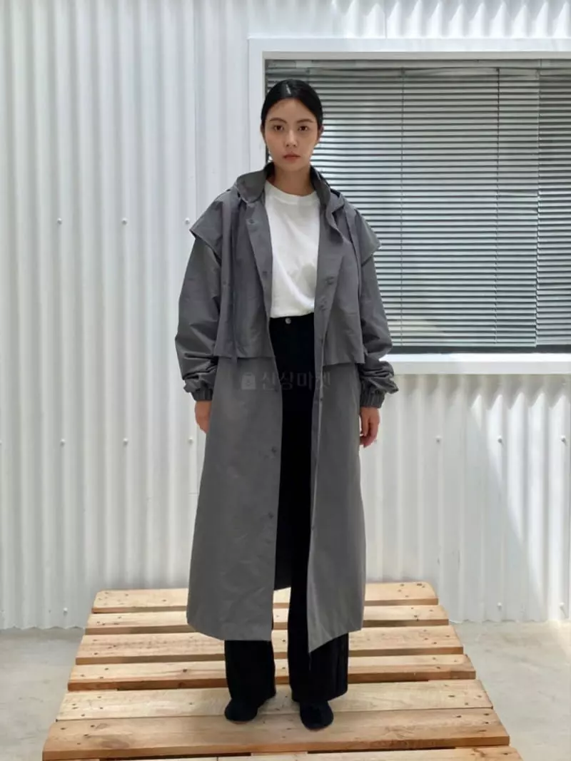 Le-Ppl - Korean Women Fashion - #momslook - Byeing Hoody Field Jacket - 8