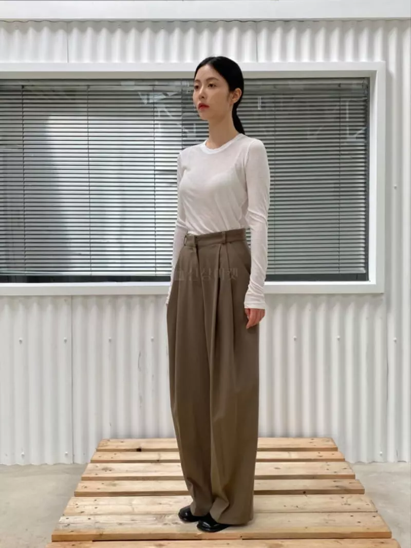 Le-Ppl - Korean Women Fashion - #momslook - Masion Pants - 3