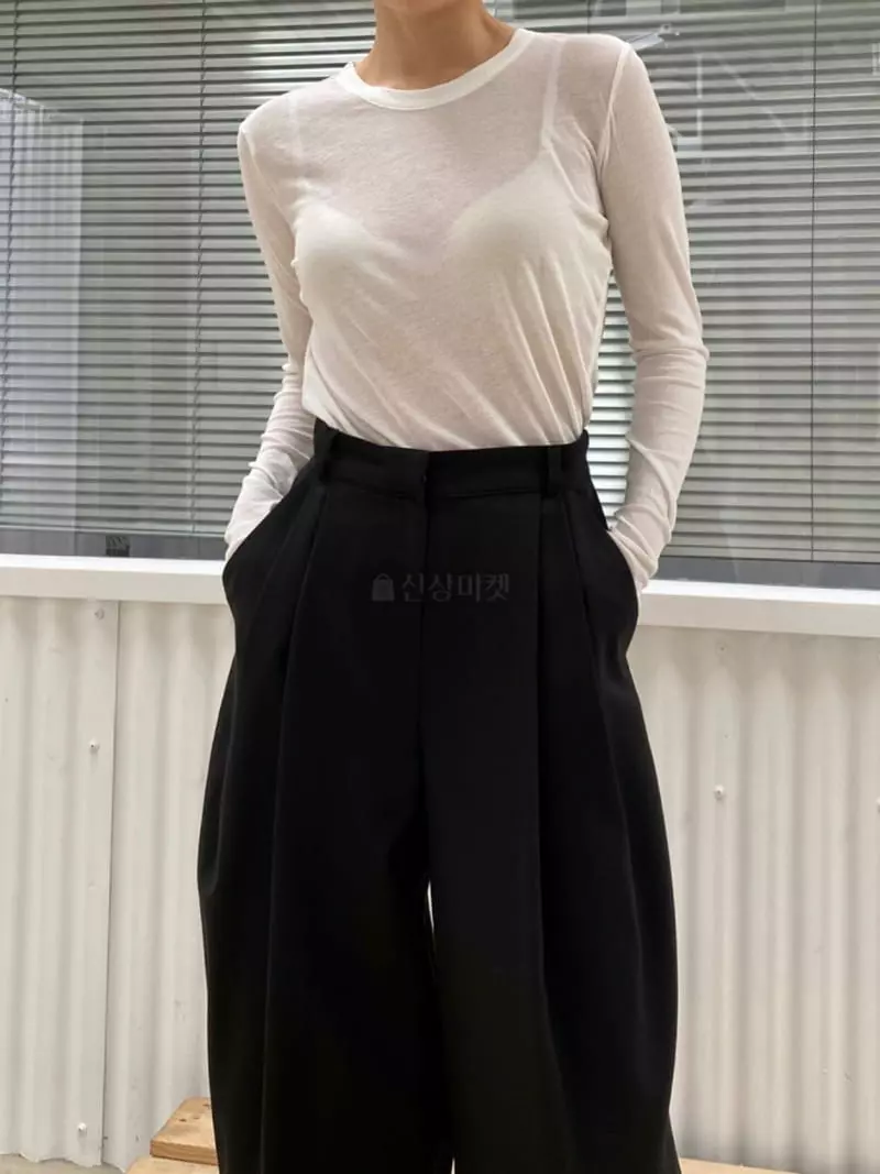 Le-Ppl - Korean Women Fashion - #momslook - Masion Pants - 9