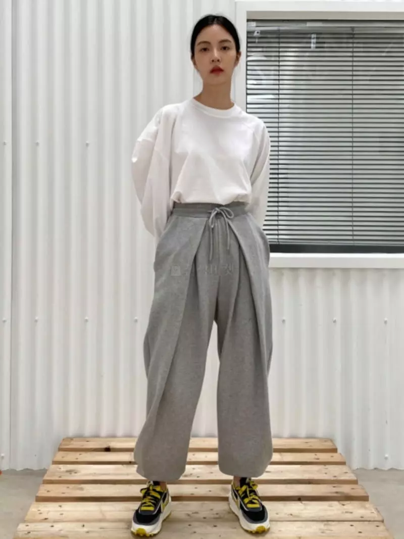 Le-Ppl - Korean Women Fashion - #momslook - Low Pants - 5