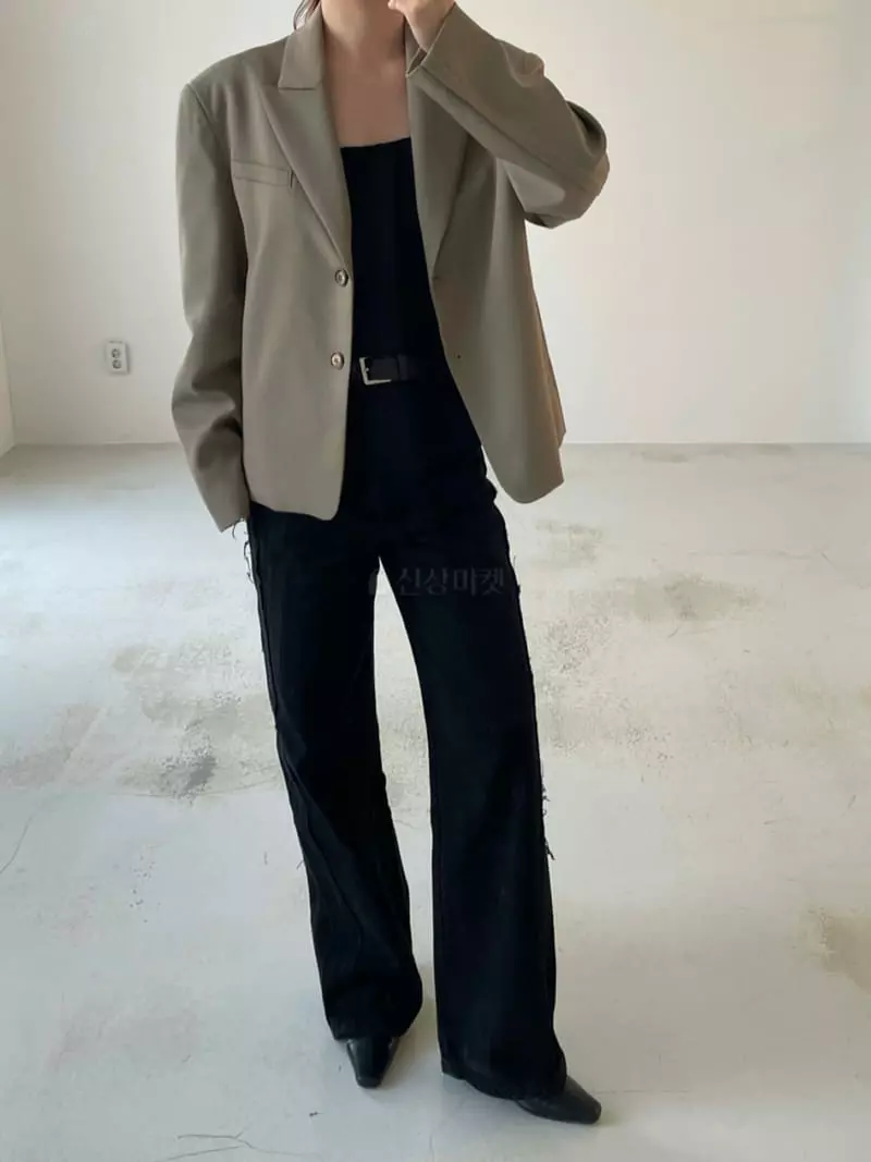 Le-Ppl - Korean Women Fashion - #romanticstyle - Color Bo Jacket - 3
