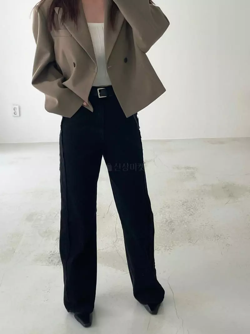 Le-Ppl - Korean Women Fashion - #romanticstyle - Olf Jeans - 2