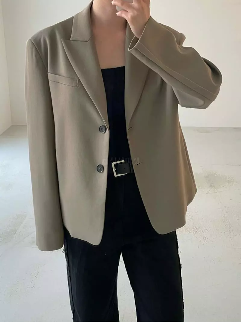Le-Ppl - Korean Women Fashion - #romanticstyle - Color Bo Jacket - 4