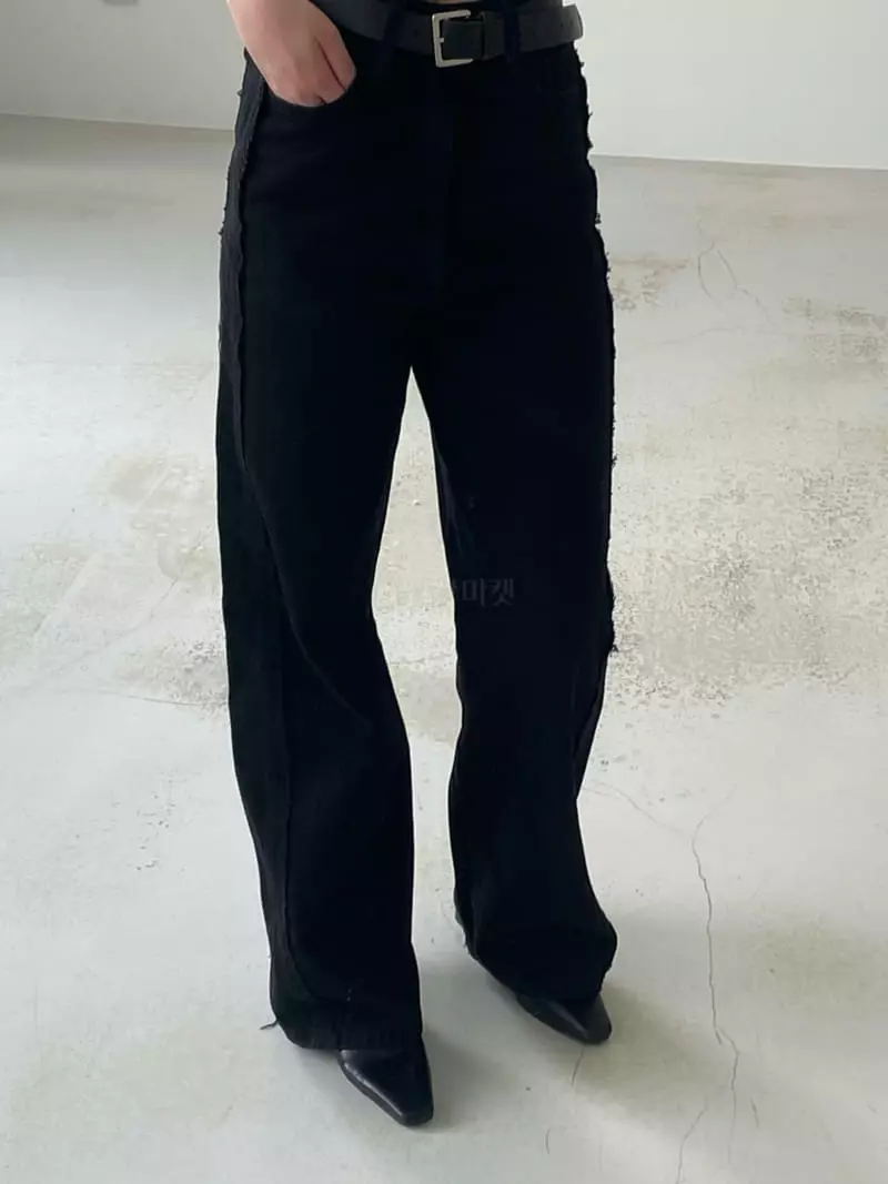 Le-Ppl - Korean Women Fashion - #shopsmall - Olf Jeans - 3