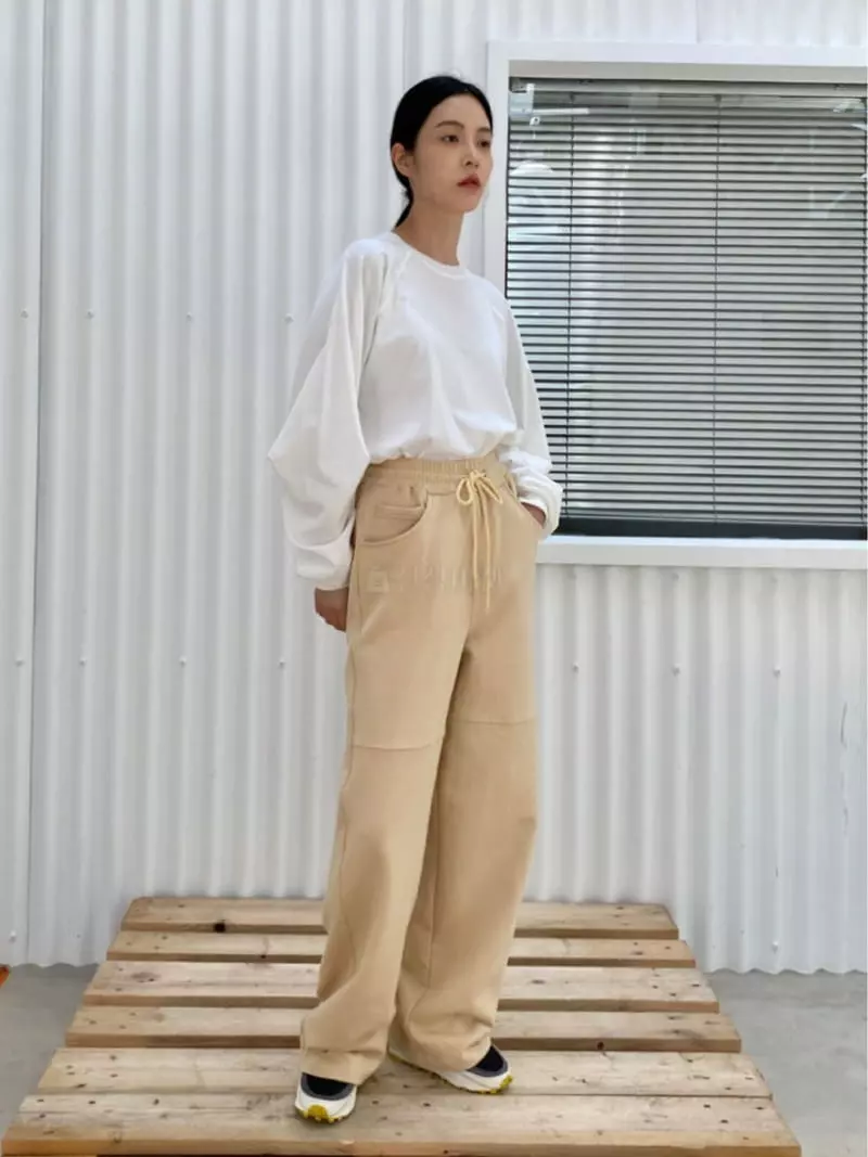 Le-Ppl - Korean Women Fashion - #vintageinspired - Folder Pants - 4