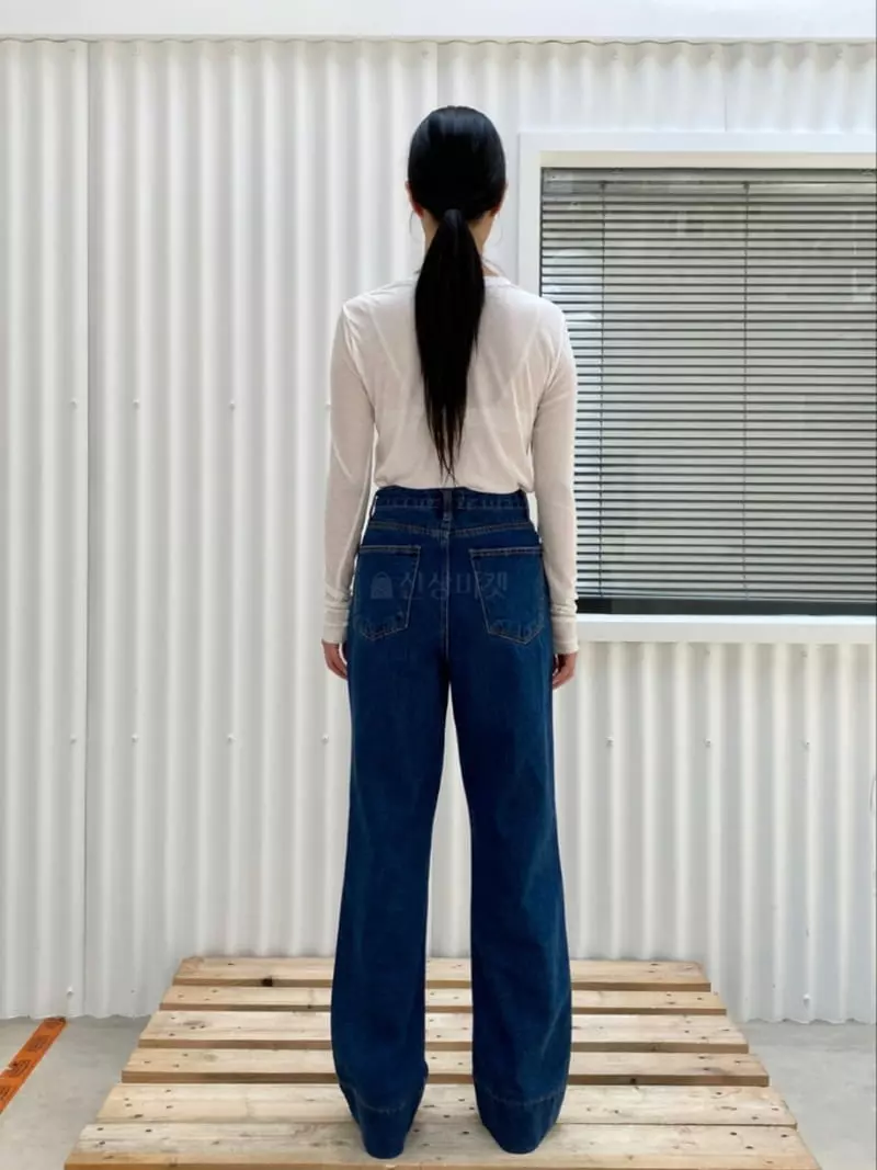 Le-Ppl - Korean Women Fashion - #vintagekidsstyle - Pocker Jeans - 2