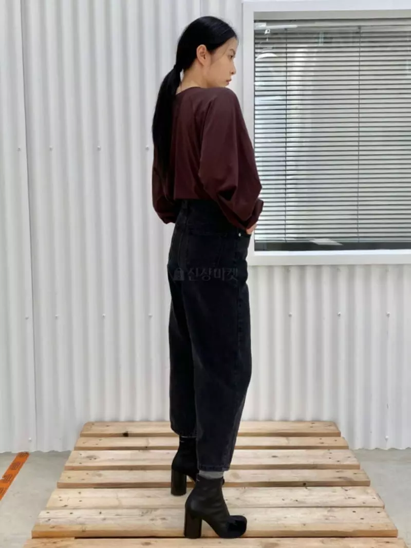 Le-Ppl - Korean Women Fashion - #womensfashion - Basic Jeans - 3