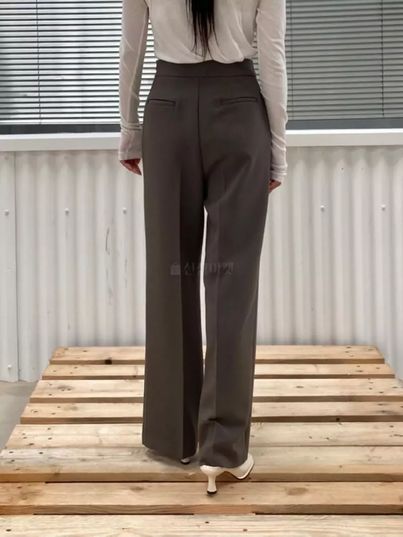 Le-Ppl - Korean Women Fashion - #womensfashion - Button Pants