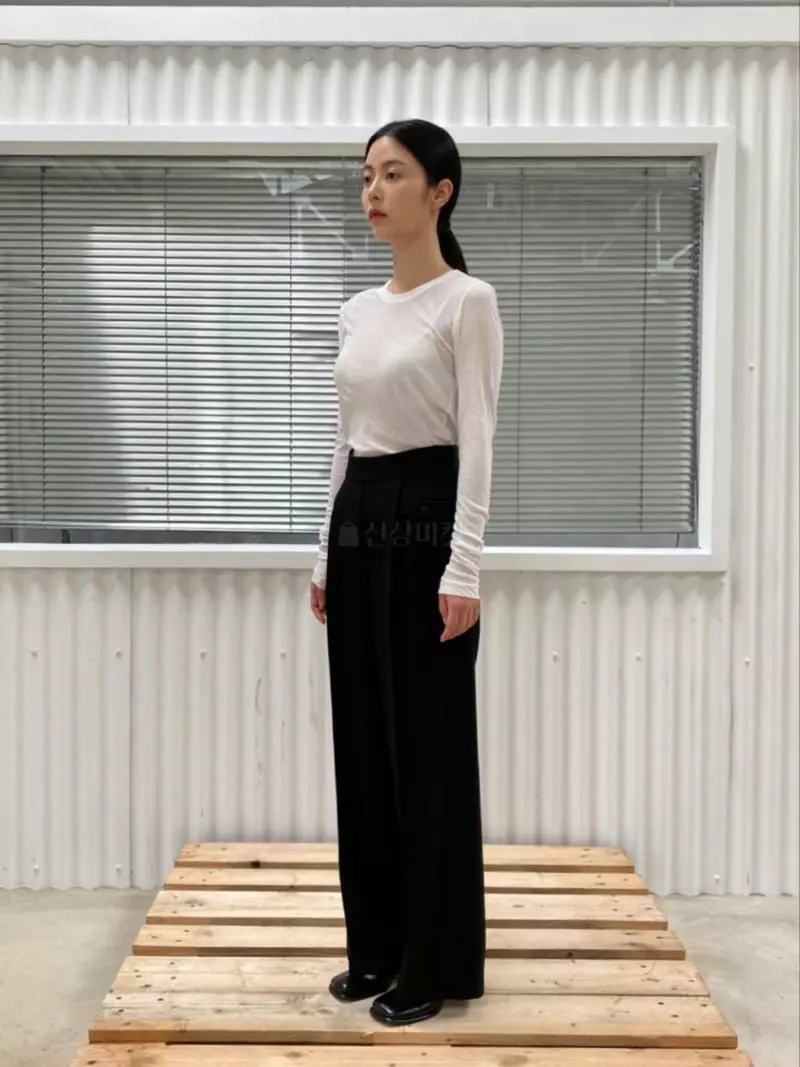 Le-Ppl - Korean Women Fashion - #womensfashion - Button Pants - 7