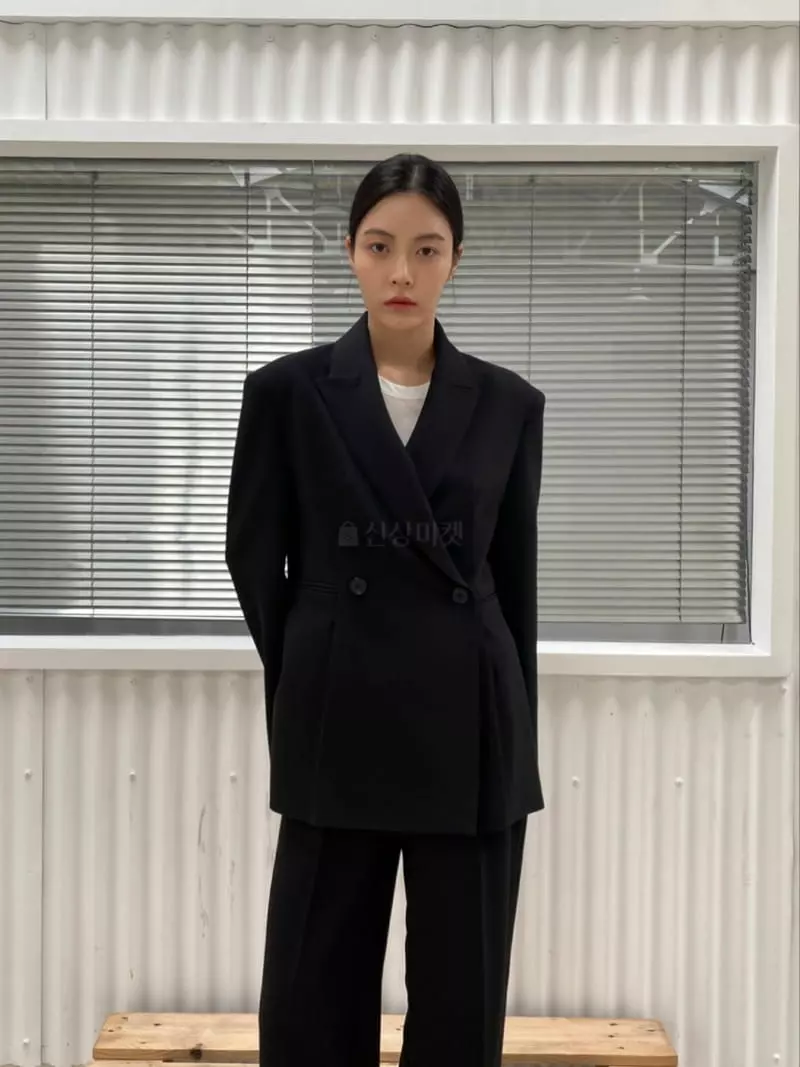 Le-Ppl - Korean Women Fashion - #momslook - Button Jacket - 4