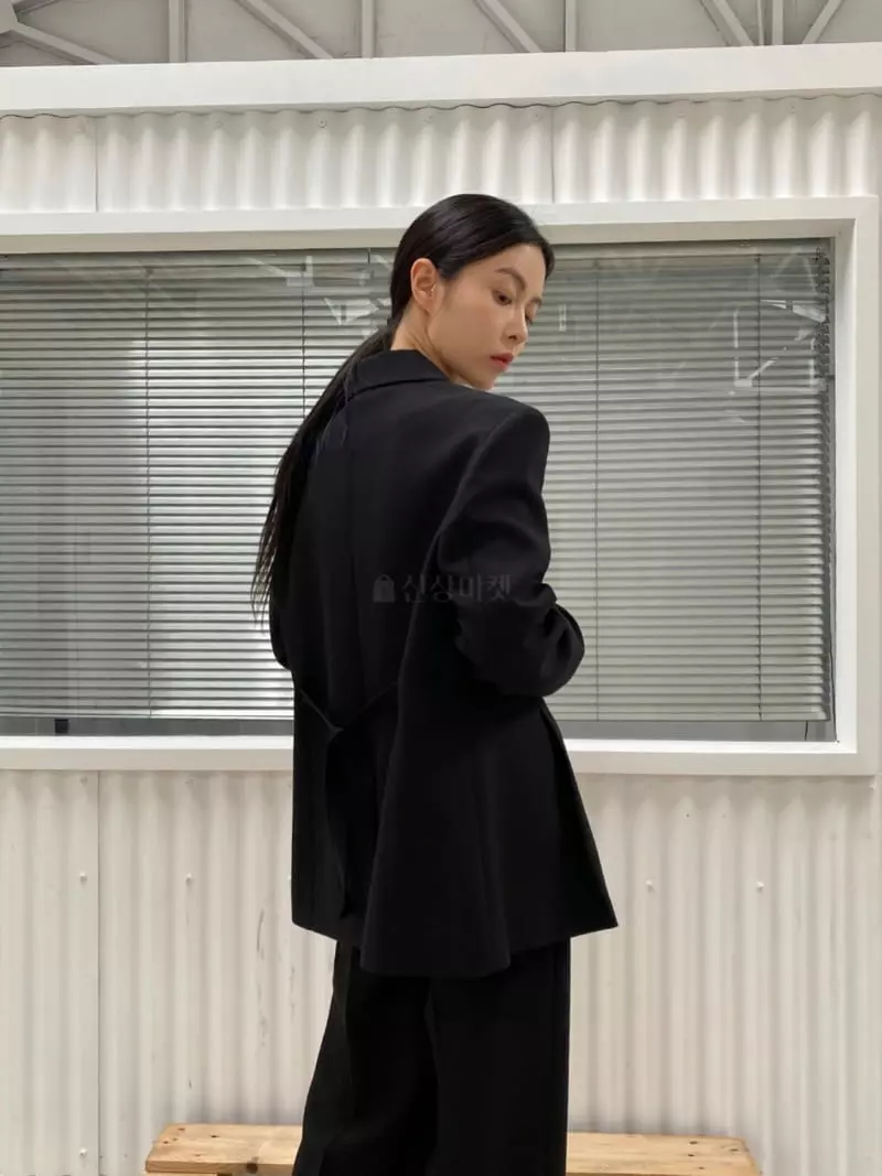 Le-Ppl - Korean Women Fashion - #womensfashion - Button Jacket - 6