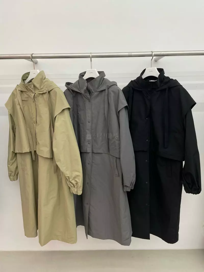 Le-Ppl - Korean Women Fashion - #womensfashion - Byeing Hoody Field Jacket - 11
