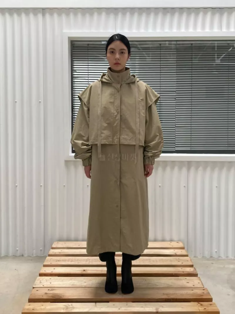 Le-Ppl - Korean Women Fashion - #womensfashion - Byeing Hoody Field Jacket - 3