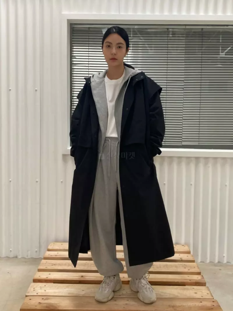 Le-Ppl - Korean Women Fashion - #womensfashion - Byeing Hoody Field Jacket - 5