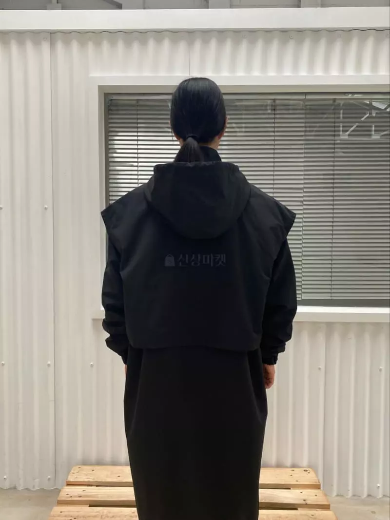 Le-Ppl - Korean Women Fashion - #womensfashion - Byeing Hoody Field Jacket - 7