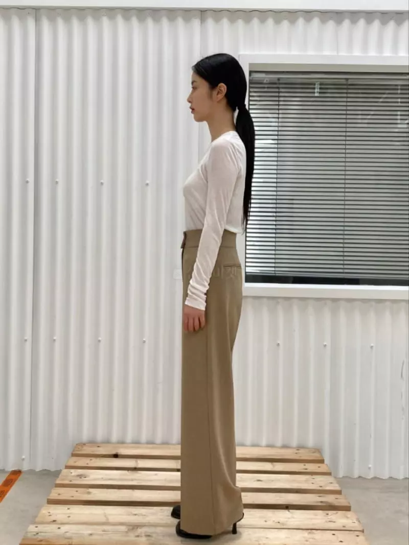 Le-Ppl - Korean Women Fashion - #womensfashion - Pine Pants - 9