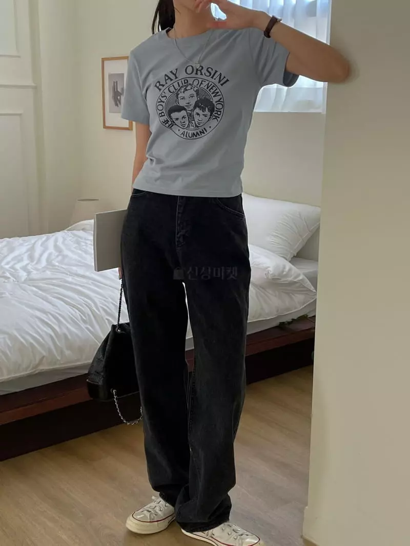 Lefave - Korean Women Fashion - #momslook - Face Tee - 10