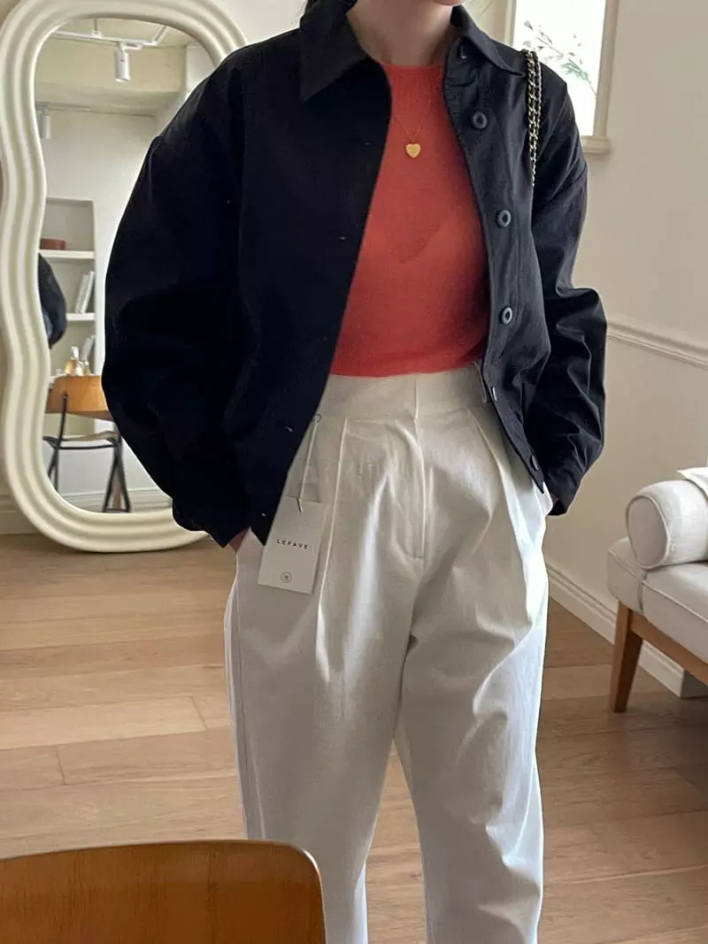 Lefave - Korean Women Fashion - #momslook - Over Jacket - 12