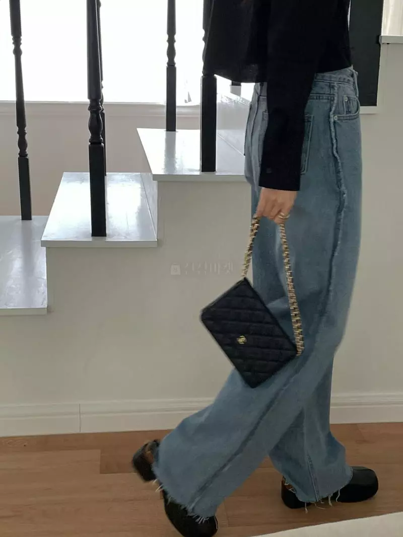 Lefave - Korean Women Fashion - #momslook - Over Jeans - 11
