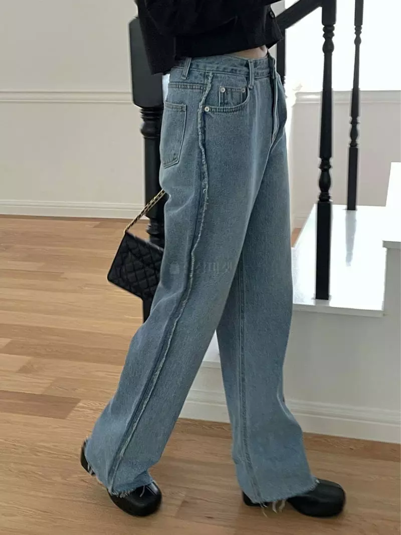 Lefave - Korean Women Fashion - #momslook - Over Jeans - 7